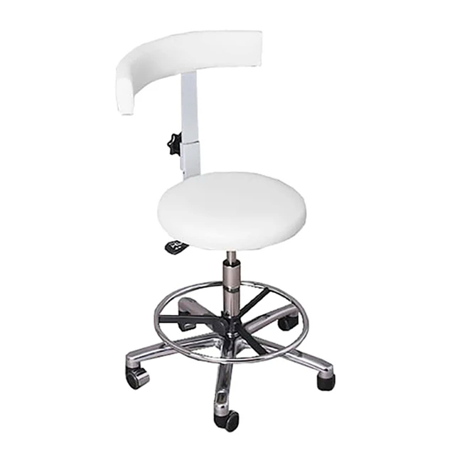 СС-6П-03 - стул врача-стоматолога с кольцевой опорой для ног, хромированный | Белмедматериалы (Белоруссия) СС-6П-03 - стул врача-стоматолога с кольцевой опорой для ног, хромированный | Белмедматериалы (Белоруссия)