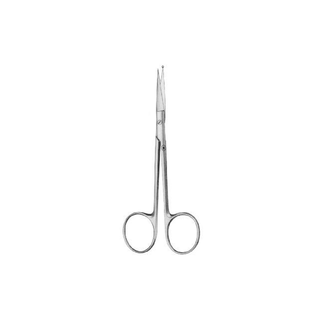 HSB 046-11 - хирургические ножницы анатомические, острые, прямые, 115 мм | Купить по низкой цене стоматологическое оборудование Karl Hammacher GmbH (Германия)