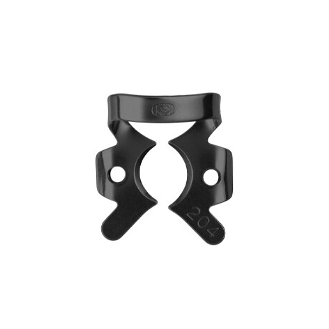 Кламмер для раббердама №204 Black с черным оксидным покрытием | Dentech Corporation (Япония)