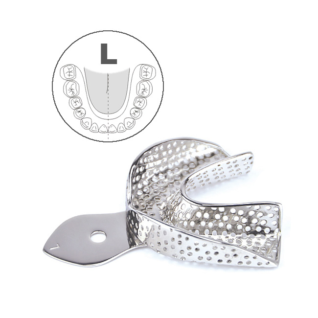 Ложка слепочная нижняя с перфорацией, L | HLW Dental Instruments (Германия)