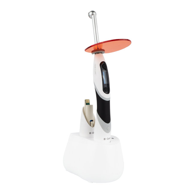 B-CURE - беспроводная полимеризационная лампа со светодиодом широкого спектра | Woodpecker (Китай) B-CURE - беспроводная полимеризационная лампа со светодиодом широкого спектра | Woodpecker (Китай)