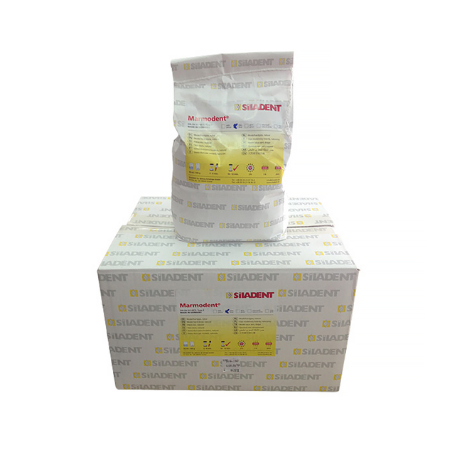 Marmodent - прочный натуральный гипс, класс 3, 4x5 кг | Siladent (Германия) Marmodent - прочный натуральный гипс, класс 3, 4x5 кг | Siladent (Германия)