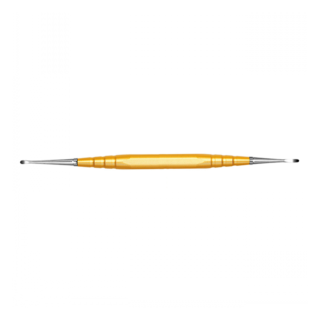 Резчик зуботехнический AT2 для работы с воском, двухсторонний, B3, B4, желтая ручка | YDM (Япония)