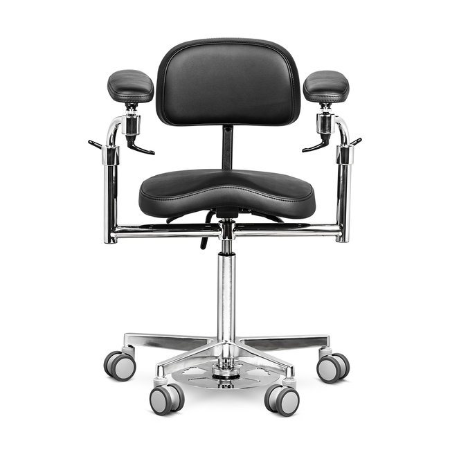 Mercury - эргономичный стул для работы с микроскопом | Novgodent (Россия)