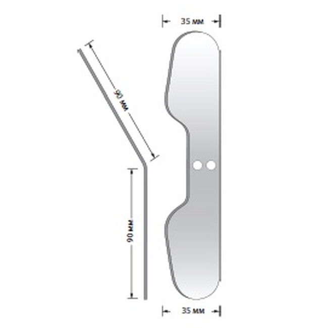Зеркало для дентальной фотографии язычное, родиевое покрытие | YDM (Япония) Зеркало для дентальной фотографии язычное, родиевое покрытие | YDM (Япония)