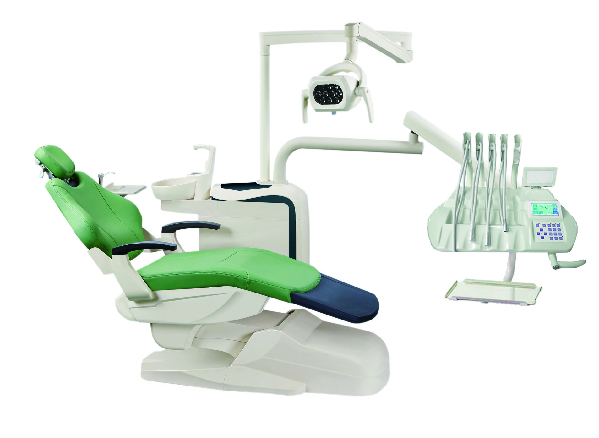 ZA - 208 E Стоматологическая установка с верхней, Foshan Nanhai Ziann Medical Apparatus Co., Ltd., (КНР)