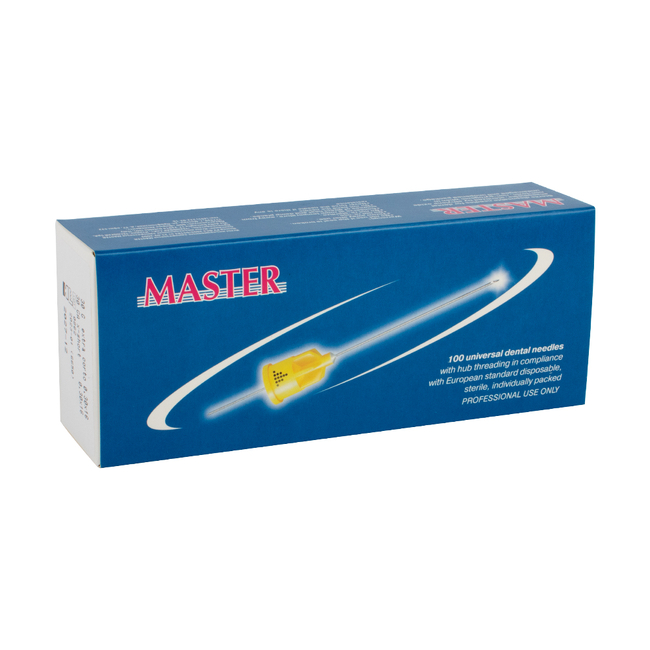 Sirio Master 0,3х16 - иглы карпульные стерильные, размер 0,3х16 мм, 100 шт. | Tecnofar S.p.A. (Италия)