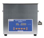 VBS-13DS - стандартная ультразвуковая ванна с таймером, подогревом, цифровым управлением и функцией дегазации, 13 л, мощность 360 Вт | Vilitek (Россия)
