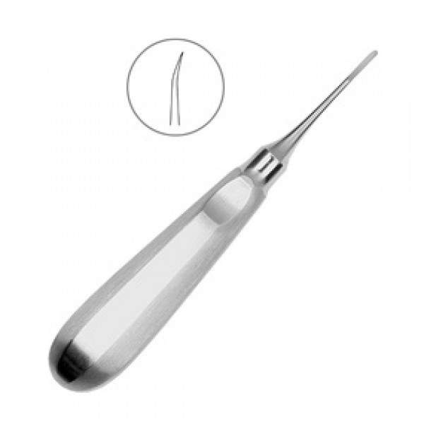 Люксатор изогнутый, 2 мм., HLW Dental Instruments (Германия)