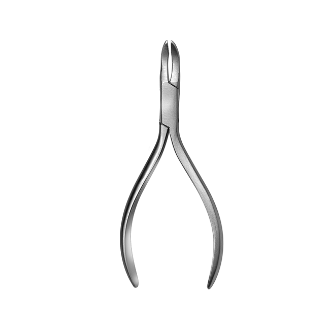 HSL 2720-13 - щипцы ортодонтические Weingard для проволок и лигатур, угол 45 градусов, 130 мм | Karl Hammacher GmbH (Германия)