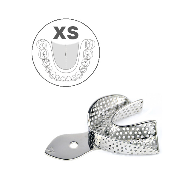 Ложка слепочная нижняя с перфорацией, XS | HLW Dental Instruments (Германия)