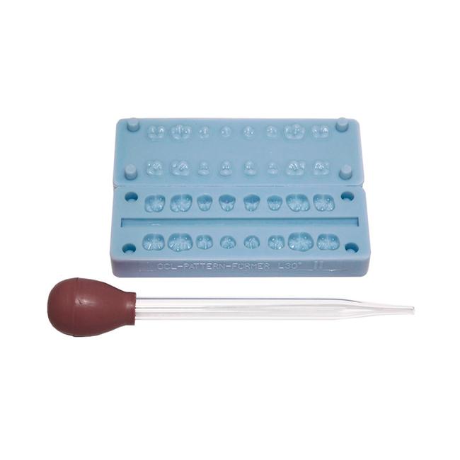 Матрица силиконовая для изготовления восковых заготовок, №3-внешняя поверхность фронтальных зубов | Song Young (Тайвань) Матрица силиконовая для изготовления восковых заготовок, №3-внешняя поверхность фронтальных зубов | Song Young (Тайвань)