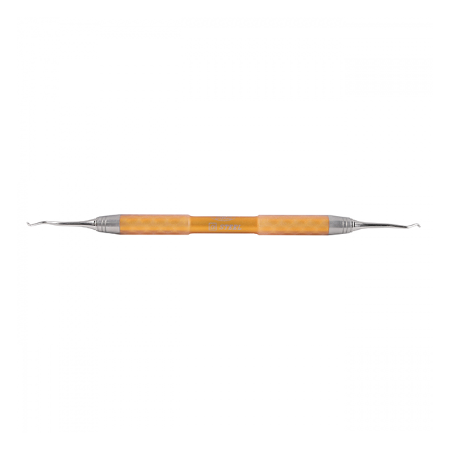 Экскаватор с шарообразным наконечником, изогнутый, форма №1, двусторонний, стандартная ручка | YDM (Япония)