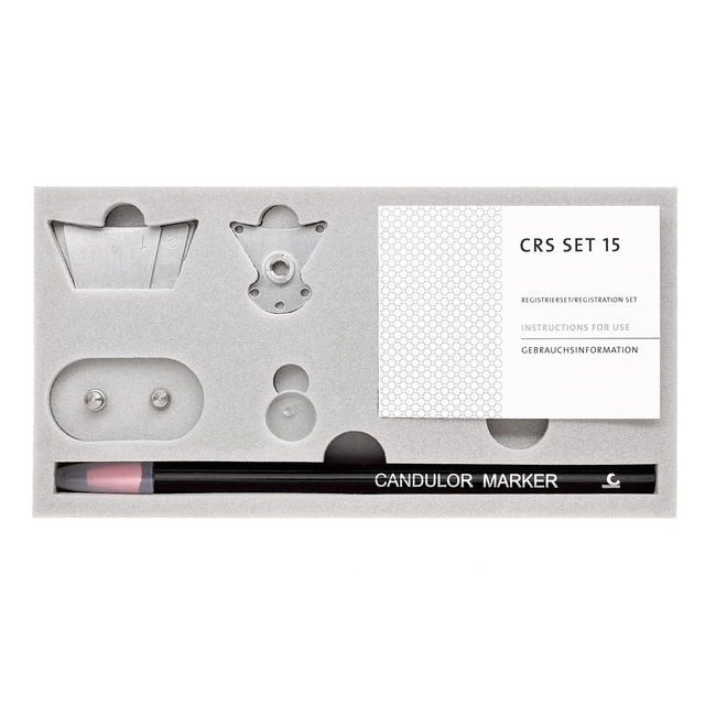 CRS 15 - набор для внутриротовой записи готического угла при наличии или частичном отсутствии зубов | Candulor AG (Швейцария)