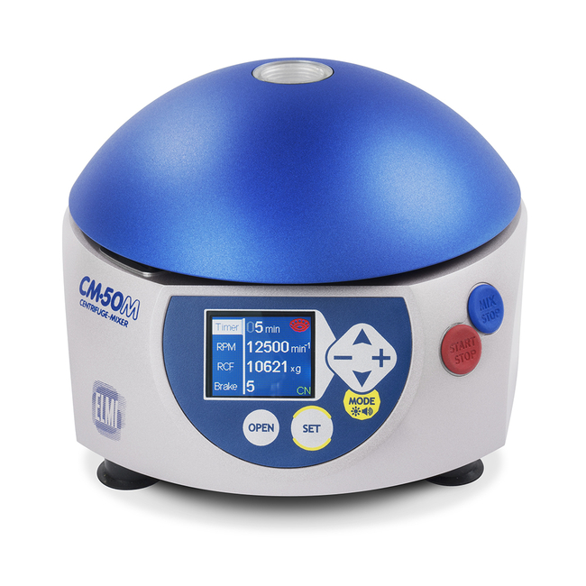 CM-50MP - центрифуга-встряхиватель для выделения плазмидной ДНК с ротором Carbon-Spin | ELMI (Латвия)