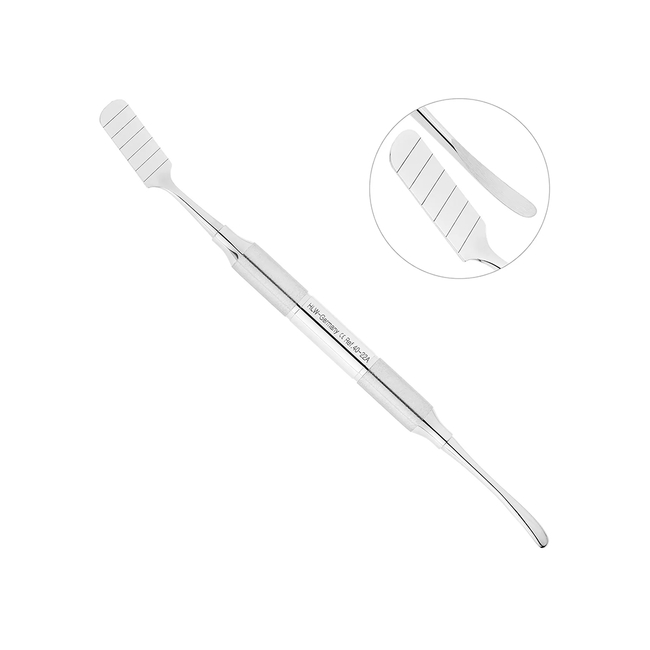 Распатор Prichard c градуированной частью, ручка DELUXE,  диаметр 10 мм, 4,0 мм | HLW Dental Instruments (Германия) Распатор Prichard c градуированной частью, ручка DELUXE,  диаметр 10 мм, 4,0 мм | HLW Dental Instruments (Германия)