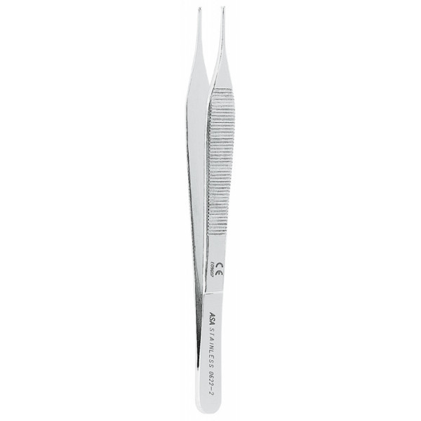 Пинцет хирургический прямой, 15 см., Asa Dental (Италия)