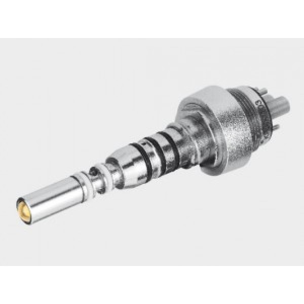Densim Quick T Lux - быстросъемный переходник с лампочкой, титановая поверхность