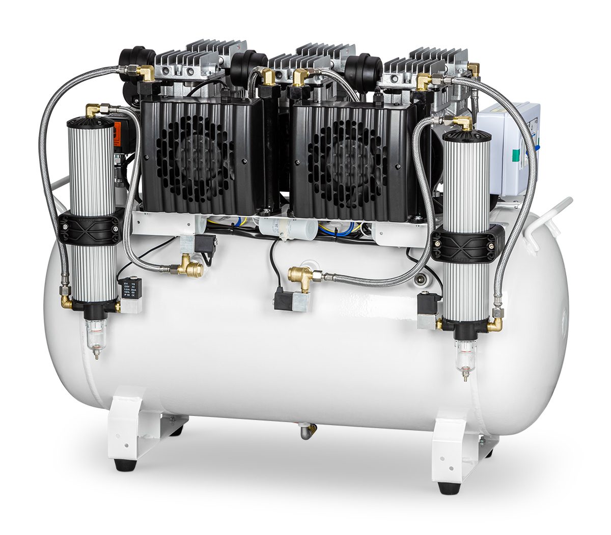 Компрессор воздушный медицинский безмасляный Mercury HK-6EW-90 (300л) с осушителем Компрессор воздушный медицинский безмасляный Mercury HK-6EW-90 (300л) с осушителем