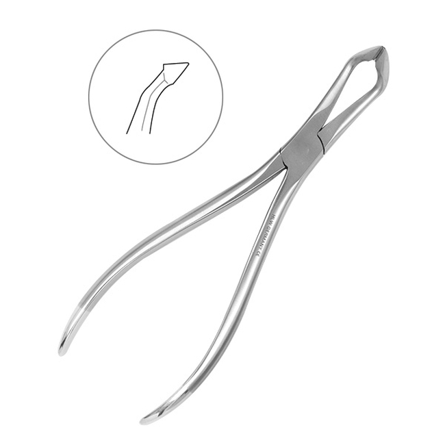 Зажим для удаления костного фрагмента Universal, 15 см | HLW Dental Instruments (Германия)