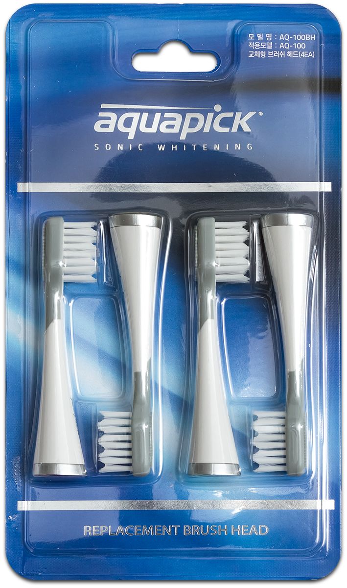 Насадки на зубную щетку Aquapick AQ-100 Насадки на зубную щетку Aquapick AQ-100