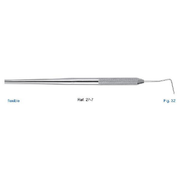 Зонд односторонний гибкий, форма 32, HLW Dental Instruments (Германия)