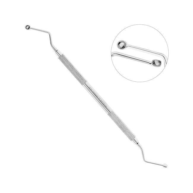 Ложка кюретажная круглая Martin, 4,0 мм | HLW Dental Instruments (Германия)