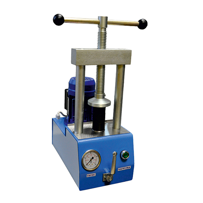 Пресс гидравлический с электроприводом для штамповки металлических коронок и обжатия кювет | Сонис (Россия)