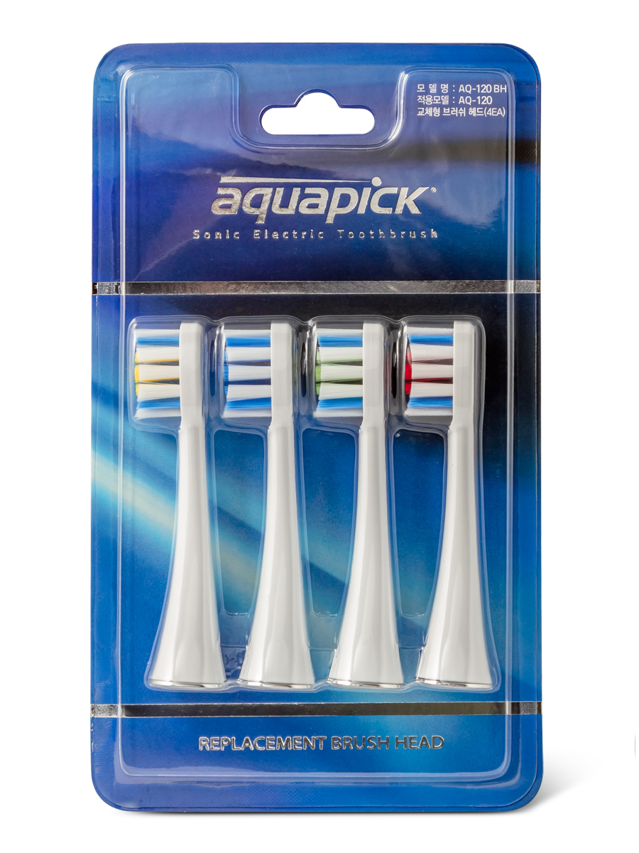 Насадки на зубную щетку Aquapick AQ-120 Насадки на зубную щетку Aquapick AQ-120