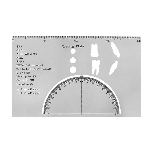 Таблица-шкала YS-40 для анализа движений челюсти | YDM (Япония)