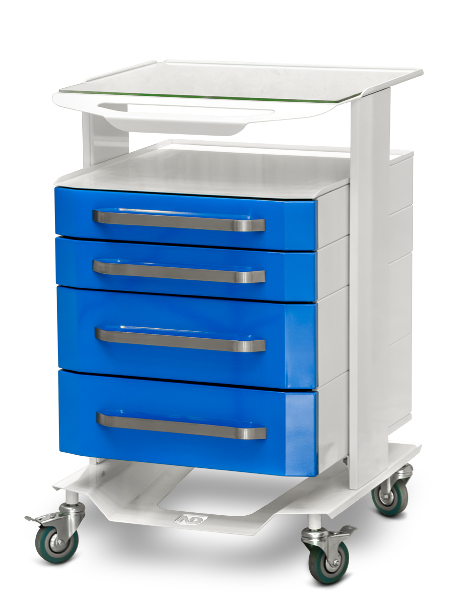 Стоматологический столик СИПС Н-01, Синий Стоматологический столик СИПС Н-01, Синий