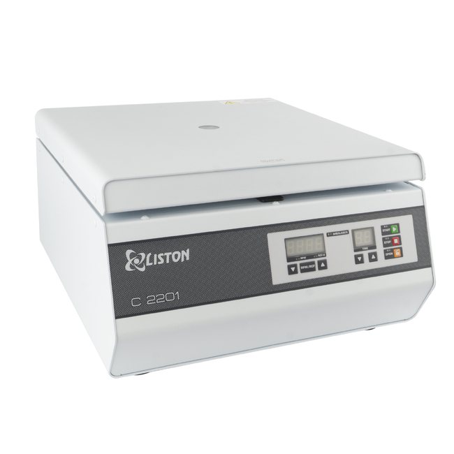 Liston C 2201 - медицинская лабораторная центрифуга в комплекте с ротором CRA 1215 и адаптерами (12 шт.) |  Листон (Россия)