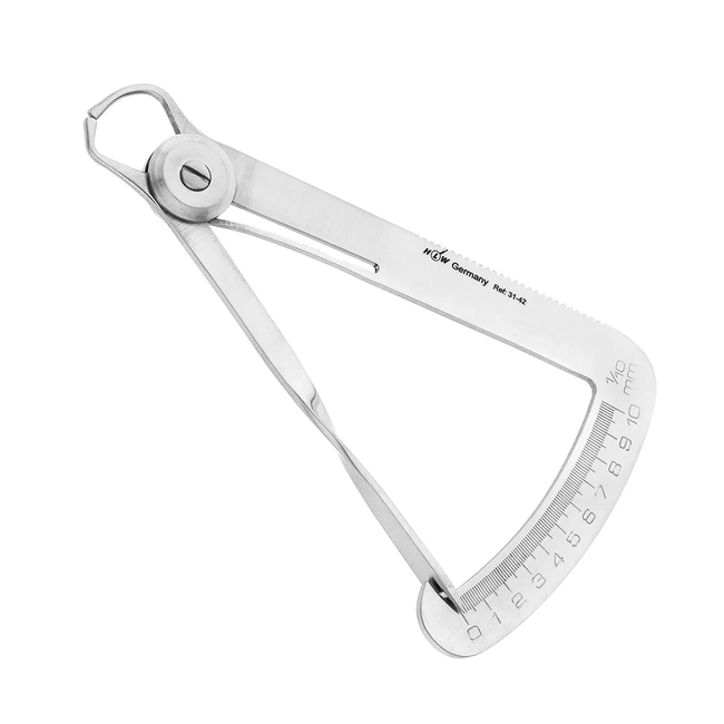 Calibers-Iwanson for Wax - микрометр, 10,5 см | HLW Dental Instruments (Германия)