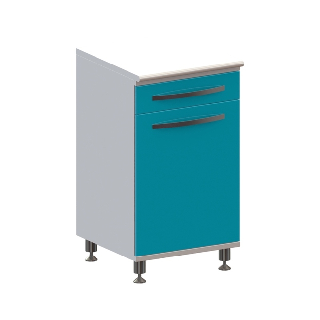 Т1 - тумба напольная на хромированных ножках серия Люкс, 1 выдвижной ящик | Виталия (Россия) Т1 - тумба напольная на хромированных ножках серия Люкс, 1 выдвижной ящик | Виталия (Россия)