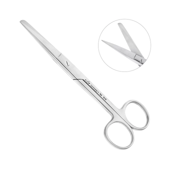 Ножницы хирургические, острый/тупой, 145 мм | HLW Dental Instruments (Германия) Ножницы хирургические, острый/тупой, 145 мм | HLW Dental Instruments (Германия)