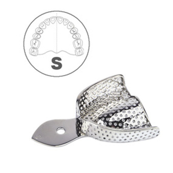 Ложка слепочная верхняя с перфорацией, S | HLW Dental Instruments (Германия) Ложка слепочная верхняя с перфорацией, S | HLW Dental Instruments (Германия)