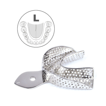 Ложка слепочная нижняя с перфорацией, L | HLW Dental Instruments (Германия) Ложка слепочная нижняя с перфорацией, L | HLW Dental Instruments (Германия)