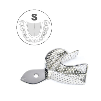 Ложка слепочная нижняя с перфорацией, S | HLW Dental Instruments (Германия) Ложка слепочная нижняя с перфорацией, S | HLW Dental Instruments (Германия)