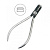 Щипцы Де Ла Роса, 0,55 х 0,64 мм, HLW Dental Instruments (Германия)