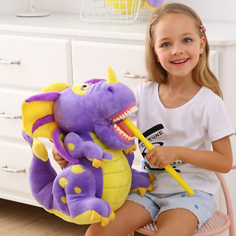 Дракон - игрушка со встроенным типодонтом Дракон - игрушка со встроенным типодонтом