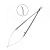 Ножницы хирургические изогнутые Castroviejo TC, 140 см., HLW Dental Instruments (Германия)