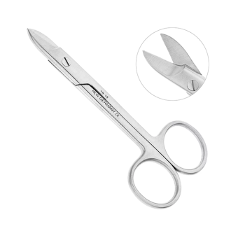 Ножницы коронковые прямые, 100 мм | HLW Dental Instruments (Германия)