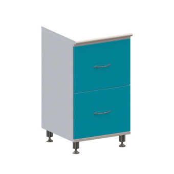 Т2 - тумба напольная на хромированных ножках, 2 выдвижных ящика | Виталия (Россия) Т2 - тумба напольная на хромированных ножках, 2 выдвижных ящика | Виталия (Россия)