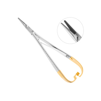 Иглодержатель MATHIEU прямой с твердосплавными вставками, 14 см | Nopa Instruments (Германия) Иглодержатель MATHIEU прямой с твердосплавными вставками, 14 см | Nopa Instruments (Германия)