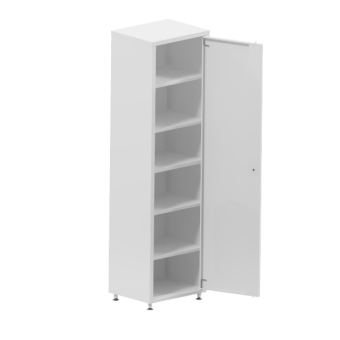 Шкаф медицинский односекционный одностворчатый СКБ-М Шкаф медицинский односекционный одностворчатый СКБ-М