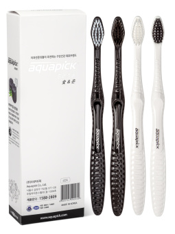 Набор зубных щеток Aquapick (AТ-S1, AT-C1) 4шт Набор зубных щеток Aquapick (AТ-S1, AT-C1) 4шт