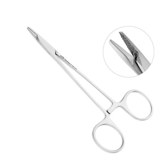 Иглодержатель хирургический Derf, длина 125 мм | HLW Dental Instruments (Германия) Иглодержатель хирургический Derf, длина 125 мм | HLW Dental Instruments (Германия)