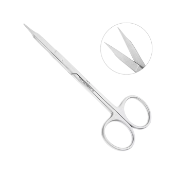 Ножницы хирургические прямые Goldmann-Fox, 125 мм | HLW Dental Instruments (Германия) Ножницы хирургические прямые Goldmann-Fox, 125 мм | HLW Dental Instruments (Германия)