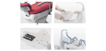 Стоматологические установки CINGOL серии Х5 с подкатным блоком врача Стоматологические установки CINGOL серии Х5 с подкатным блоком врача