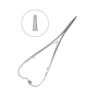 Хирургический иглодержатель Матье (Mathieu), длина 140 мм | HLW Dental Instruments (Германия) Хирургический иглодержатель Матье (Mathieu), длина 140 мм | HLW Dental Instruments (Германия)